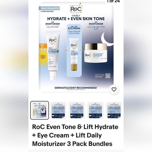Roc-Hadryate and Even skin tone new - Picture 1 of 4